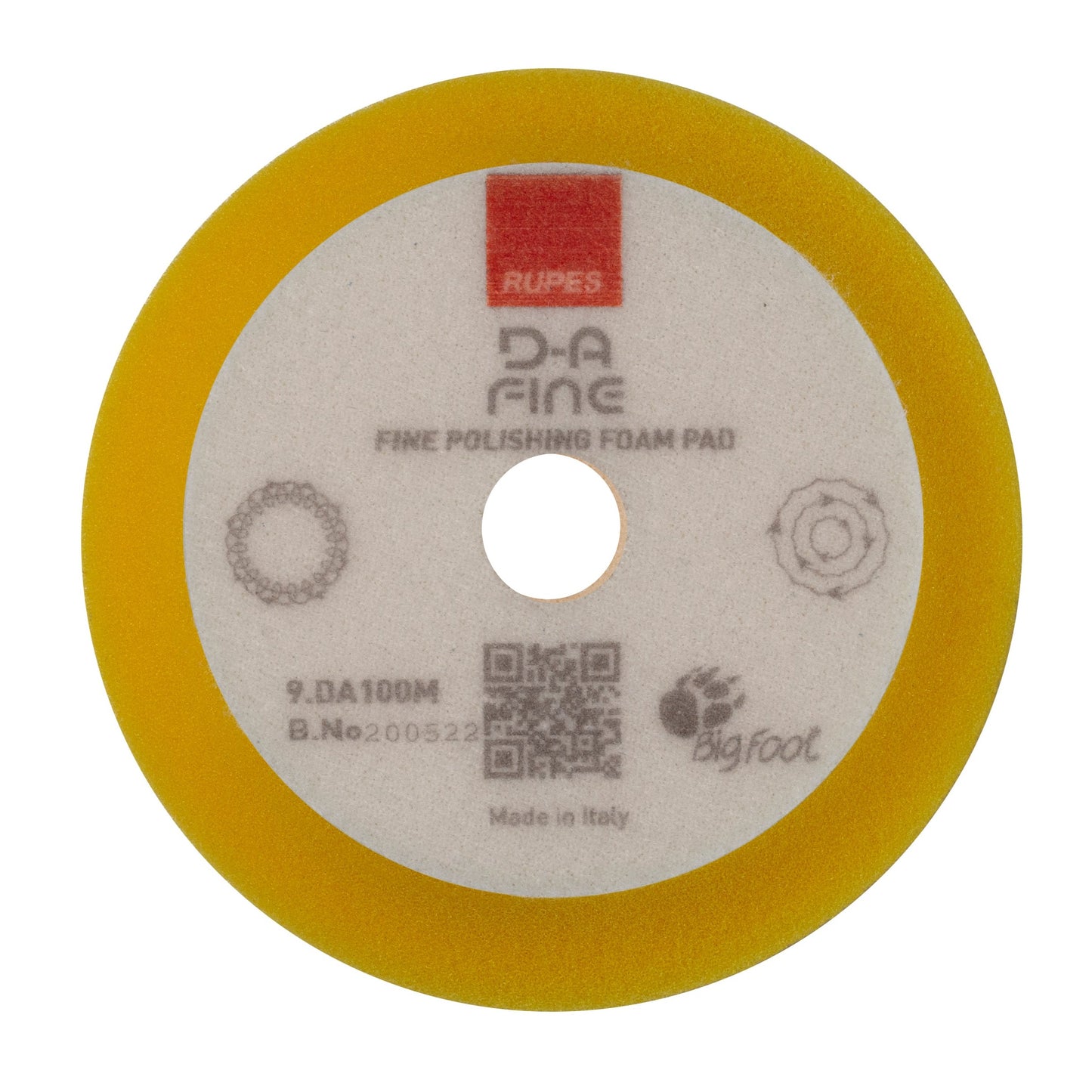 RUPES 100mm (4 inch) Foam Pad for LHR75E (Various density)