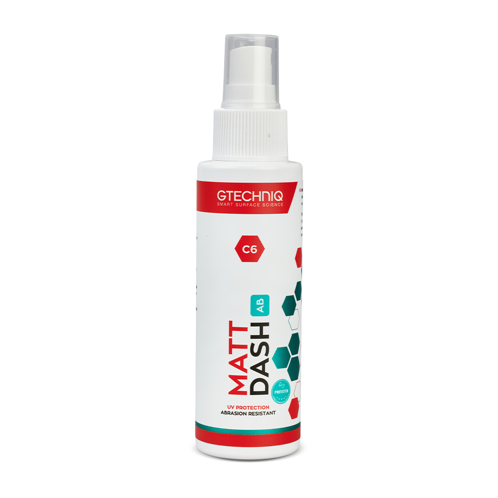 Gtechniq C6 Matt Dash Antibacterial Interior Coating for Plastic, Vinyl and Rubber 100ml