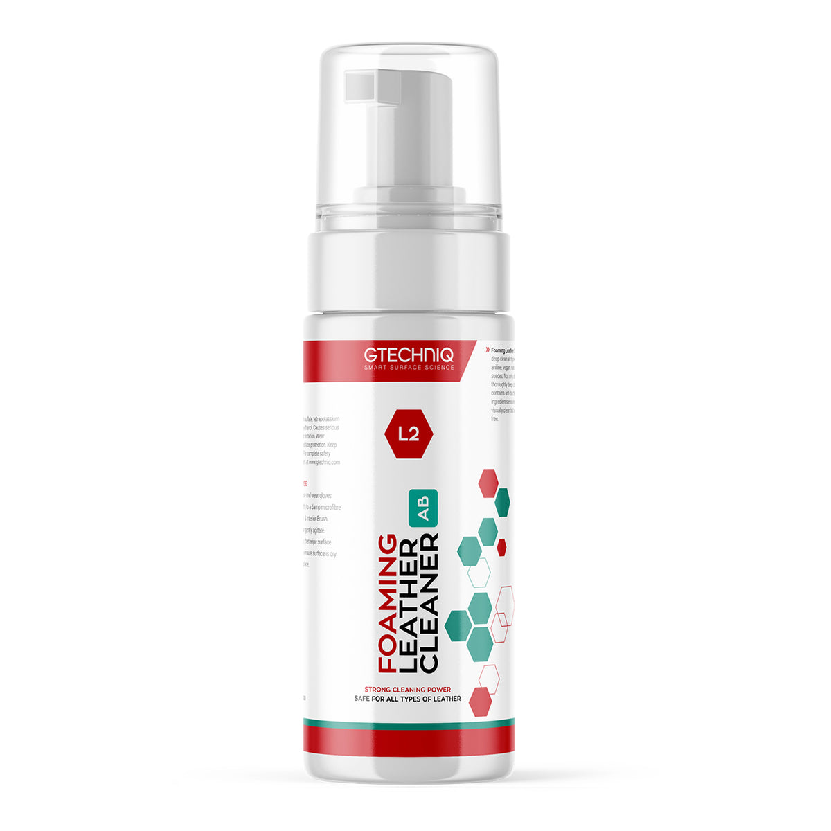 Gtechniq L2 Foaming Leather Antibacterial Cleaner 200ml